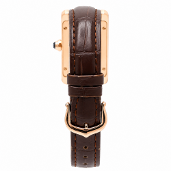 Cartier Tank Americaine Small Size W2607456 18K Rose Gold Watch